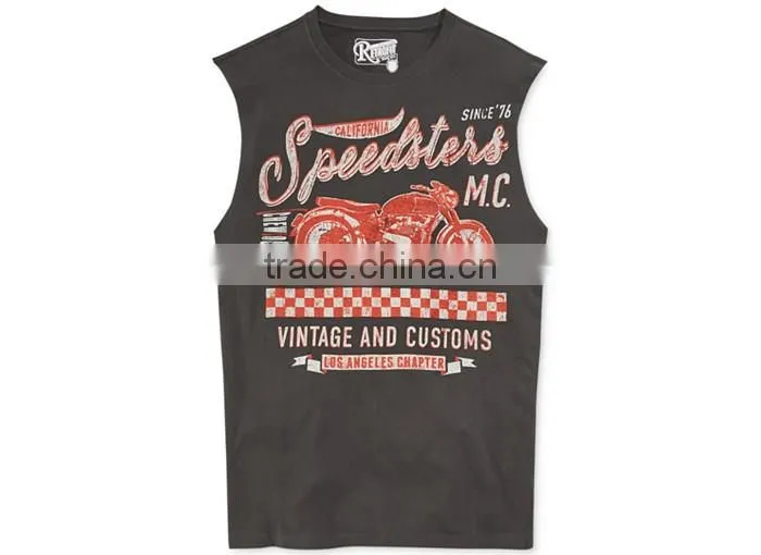 classical men's muscle tank tops of OEM service