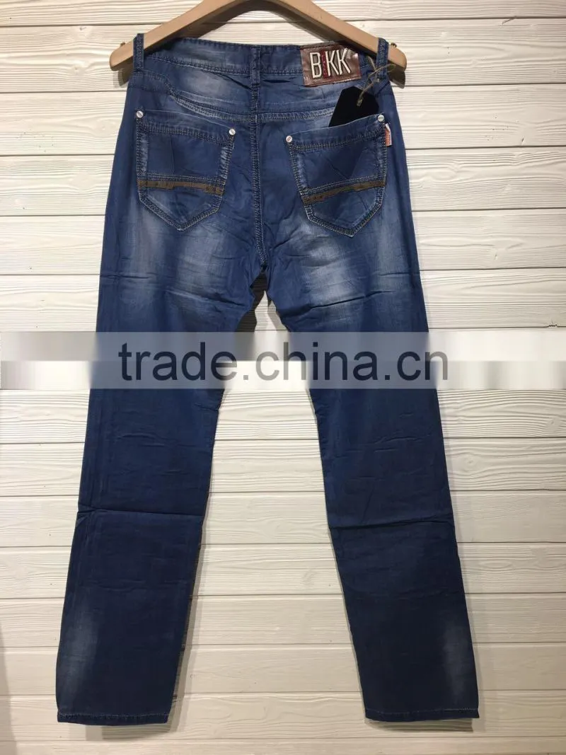 GZY Professional supplier stock jeans men top trousers