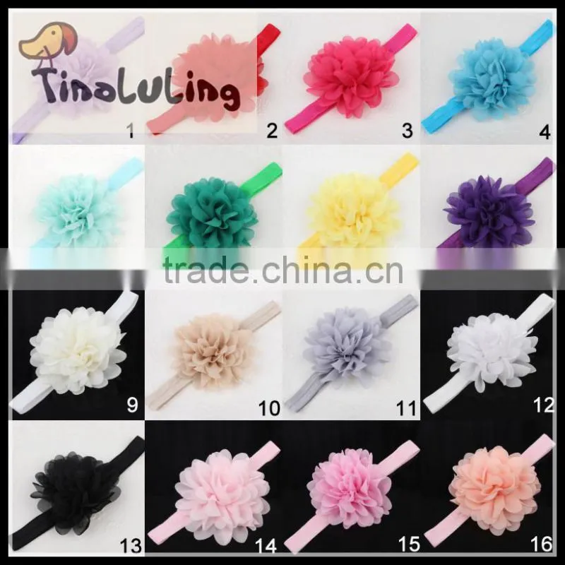 2015 Baby Headband amour Flower Hair Bands Children Hairband baby headband