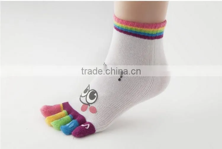 Half Toe Ankle Grip Dance Lovely Five toes Japanese Style Socks 5 Toes Socks Women