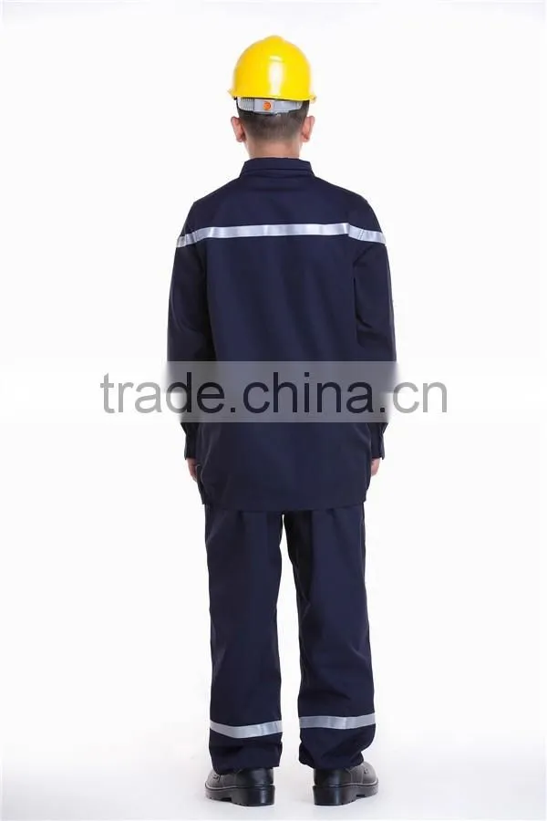 100 cotton durable safety protectional flame retardant set workwear