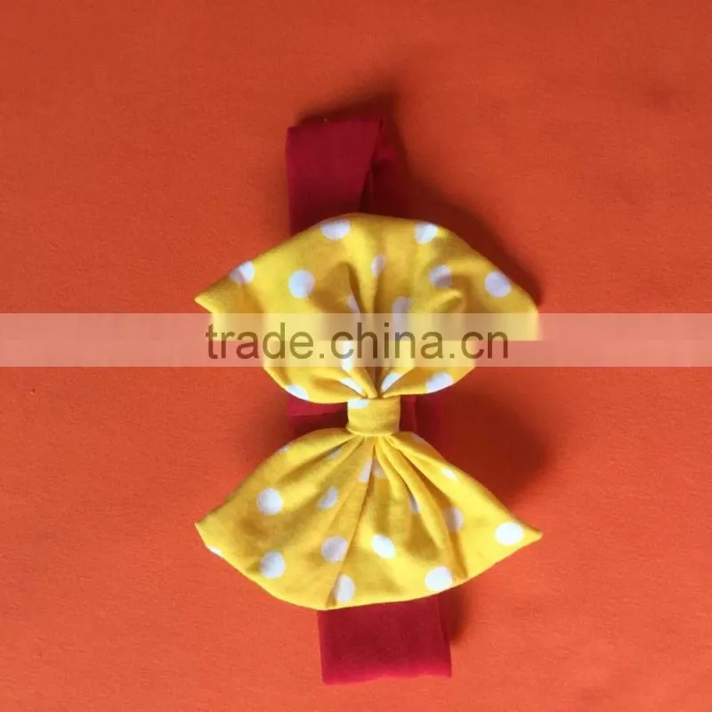 Wholesale Baby Girl Big Bow Headbands Flower Girl Hairbands Children bows