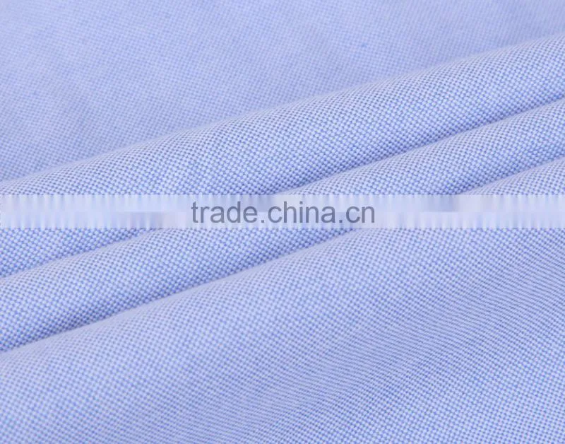 2017 new blue oxford men's long sleeve casual shirt wholesale
