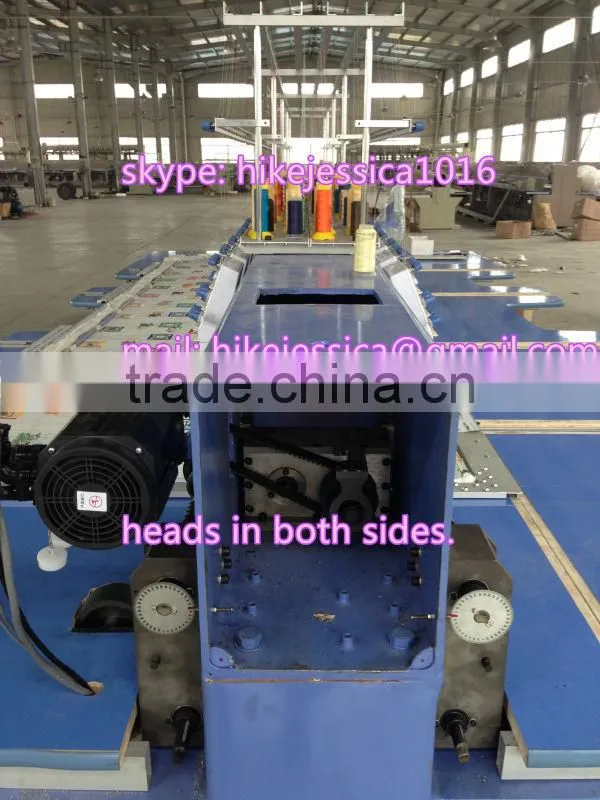 fushun 615 15heads double sides heads flat normal computerized embroidery machine