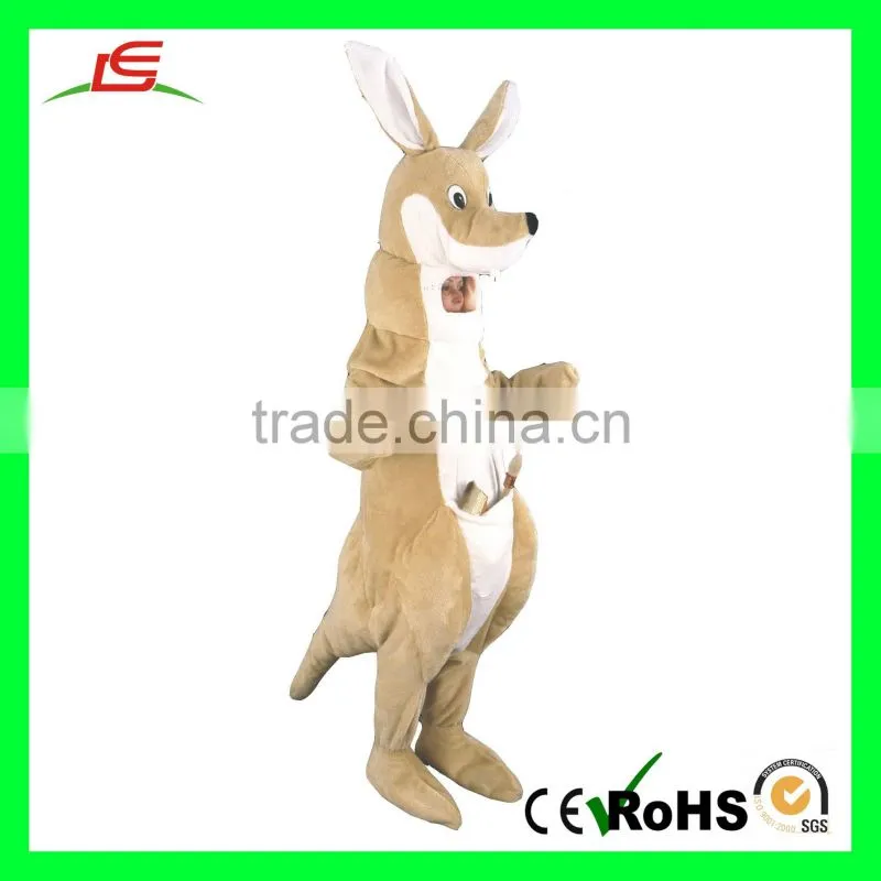 E023 Cute Adult Kangaroo Mascot Costume