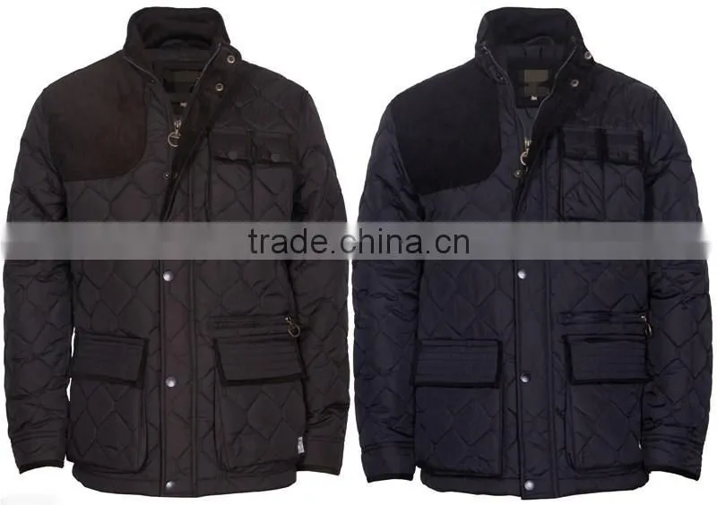 2016 Water Repellent Diamond Quilted Jacket for men