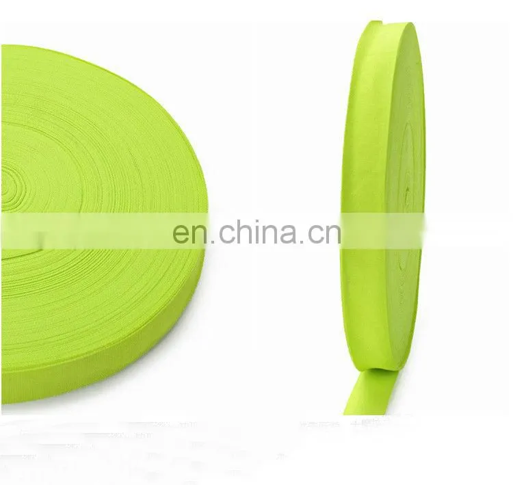 Factory supply high quality multi colored polyester webbing for bags