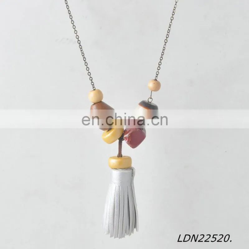 Latest Design Beads Necklace Fringe Necklace