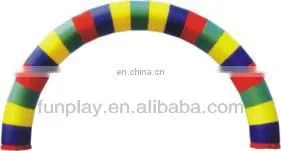 Inflatable arch main door design for entrance
