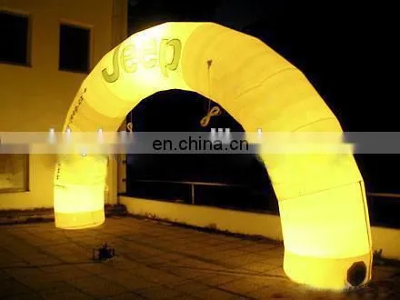 Outdoor promotional inflatable circle door design arch for hot sale