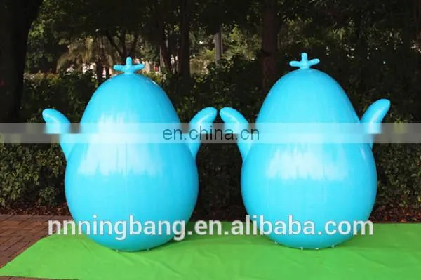 Floating water event inflatables type water blue inflatable buoy