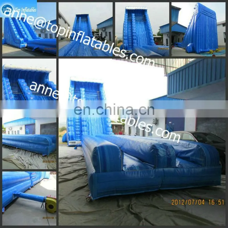 longest inflatable hippo water slide for adult