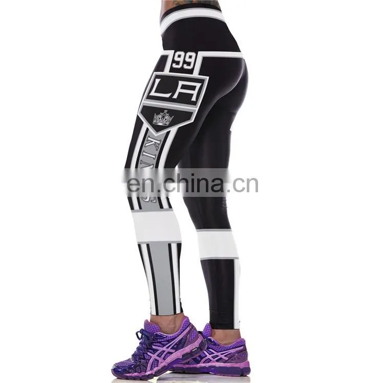 Women Sport Fitness Yoga Leggings With Printing