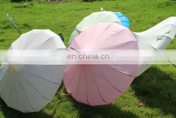 Lady Pongee fabric umbrellas
