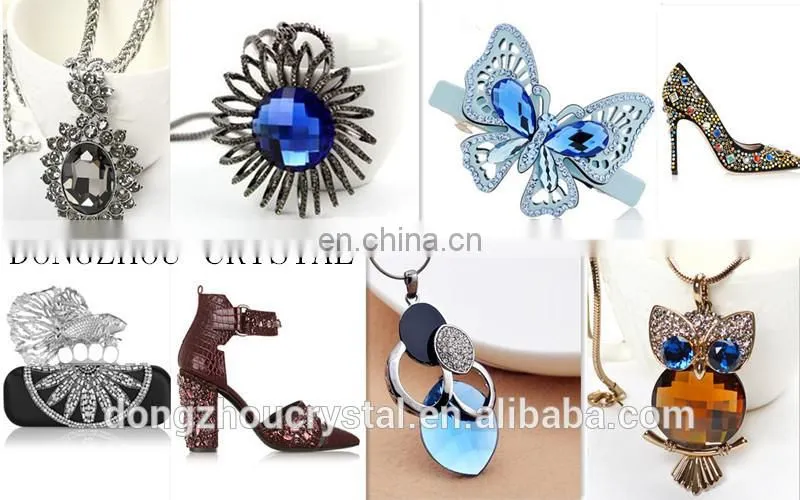 DZ-1012 Wholesale Loose Crystal Garment Beads Mirror Glass Stone for Clothing Decoration