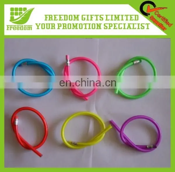 High Quality Eco Friendly Promotional Soft Plastic Flexible Pencil