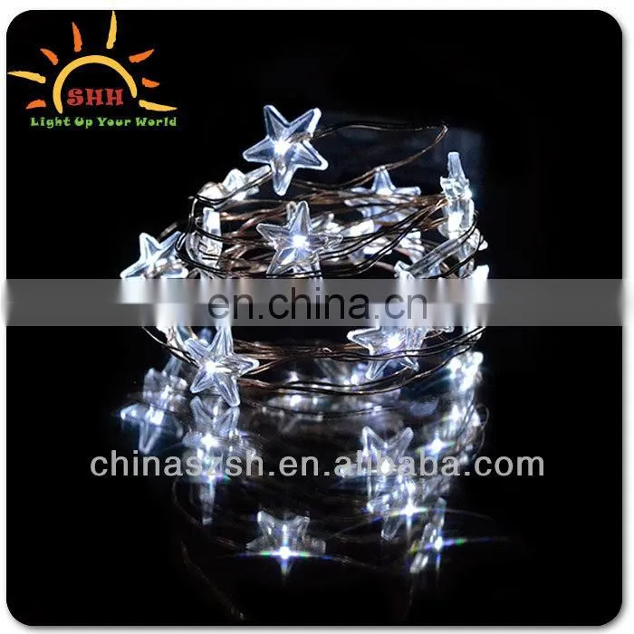 LED merry christmas star string lights LED train string light
