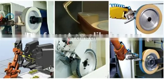 Automatic polishing metal complex structure robot polishing machine for stainless steel