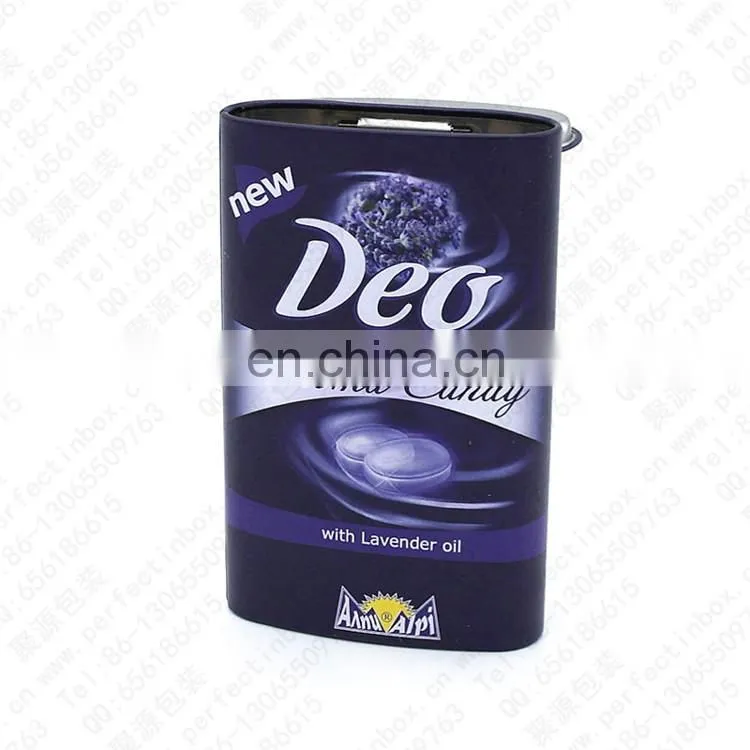 Custom chocolate packaging metal tin boxes candy tin cans factory