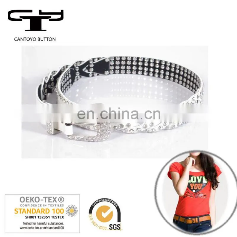 Chinese flower hollow pattern decorative belts for girl for jean