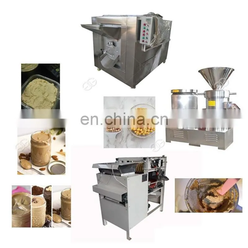 Multifunctional Soybean Paste Chickpea Hummus Grinder Peanut Nut Grinding Almond Butter Colloid Mill Machine