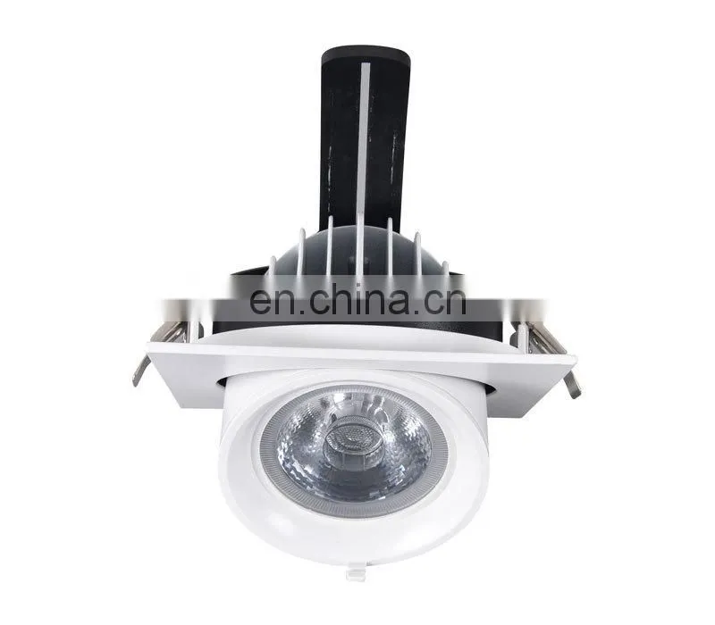 High quality COB rotational led recessed downlight 30W great for indoor use