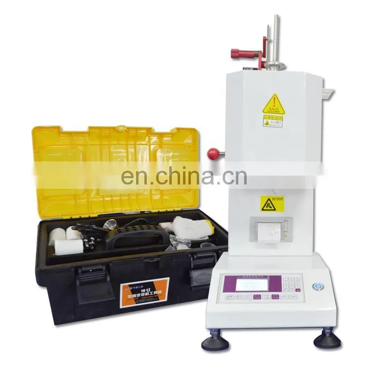 Extrusion Plastometer MFI Plastic Melt Flow Index Testing Machine Manufacturer plastic rubber used melt flow index test machine