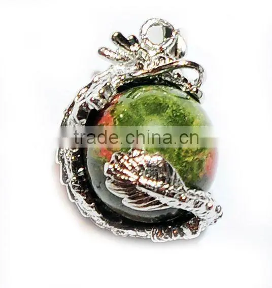 Dragon Ball Pendant with 15MM Magnetite Ball