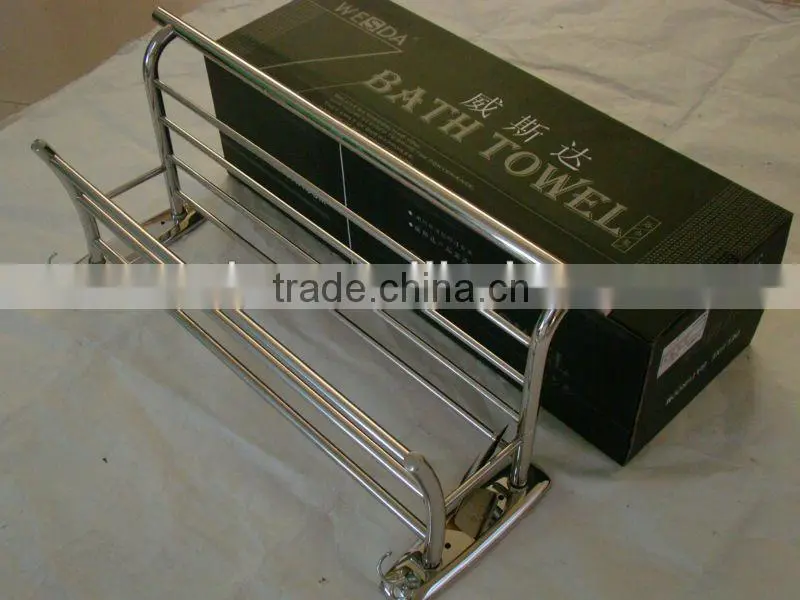 WESDA Wall mount Stainless steel towel rail,Bathroom Towel rack,towel radiator