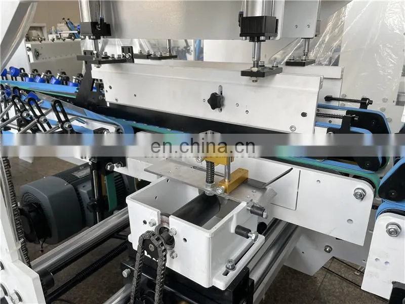 UFG600AG Automatic Pre-fold crash Lock Bottom Folder Gluer, fried chicken packaging box folding gluing machine