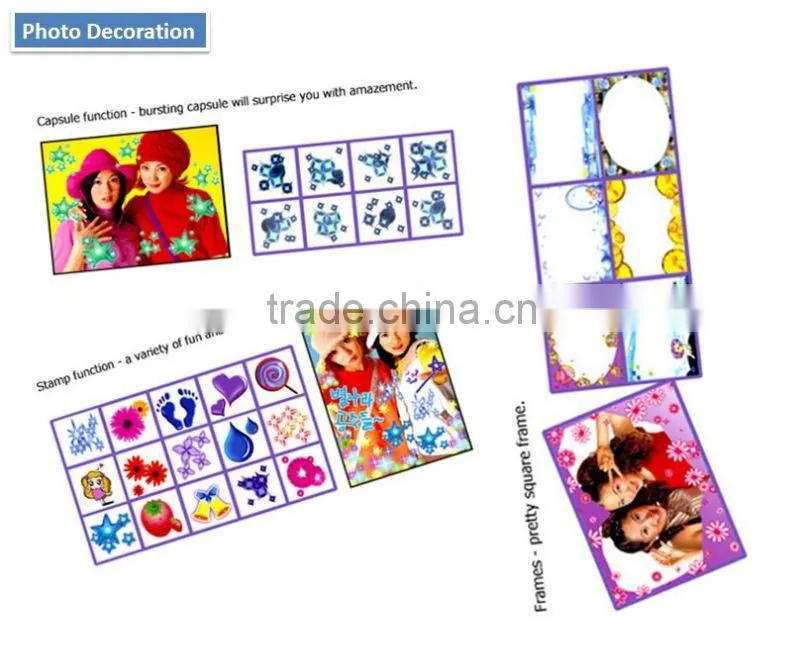 Most Competitive Price Profitable Photo Sticker Machine