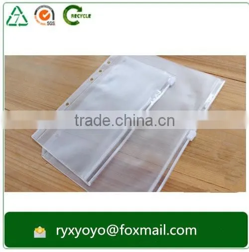 high quality vinvly zipper wallet pvc cosmetic zipper bag