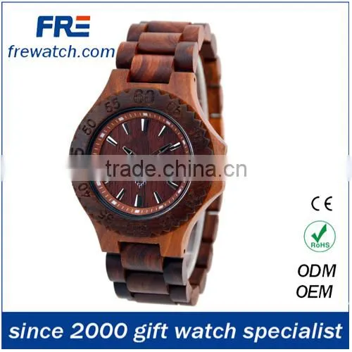 italy quality natural wooden watch antique color bewell wooden watch we wood watch