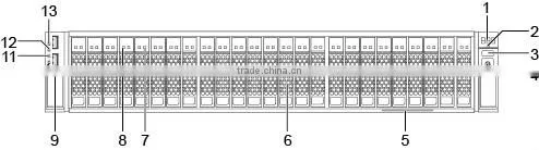 Original Quidway HUAWEI 2U rack server RH2288H V3 with GE ports