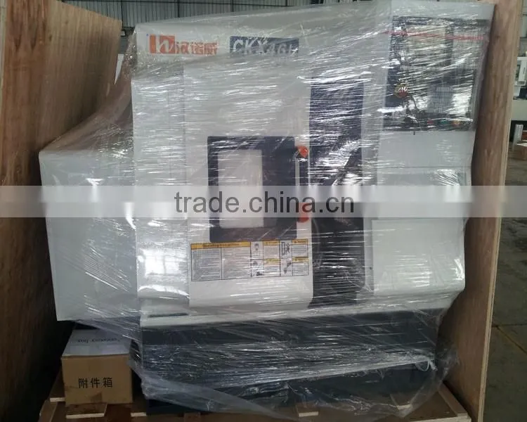 CKX46L linear guideway 450mm dia. lathe high quality cnc slant bed lathe machine from China factory low cost