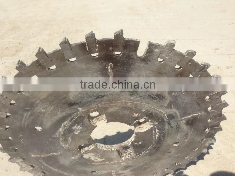 SS10 tungsten carbide brazing tips for granite cutting