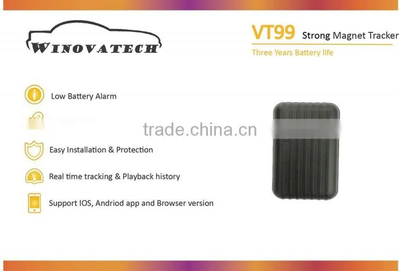 Hottest 3 years long standby gps tracker VT99