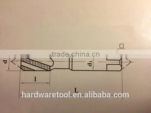 ISO Metric Spiral Fluted Machine Taps