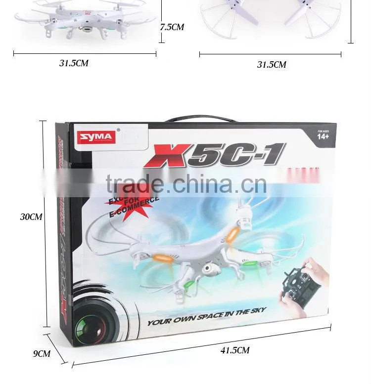 SYMA X5C middle 4 Channel / rc helicopter with camera rc quadcopter