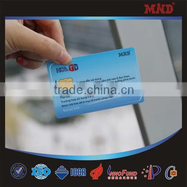 MDC76 pvc blank chip card for your business with silver embossed number