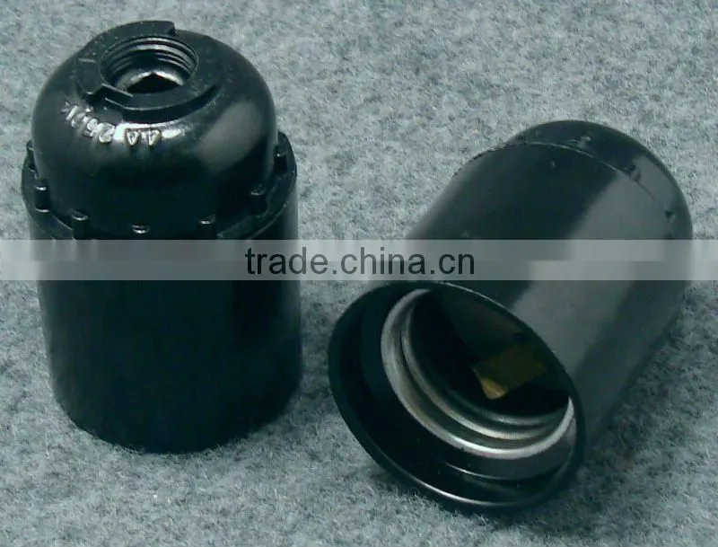 bakelite lamp holder porcelain insertion E27 e27