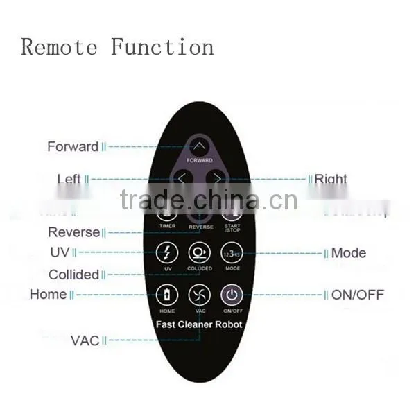 Home Robotic Smart Auto Cleaner Robot Dust Cleaning Black/white