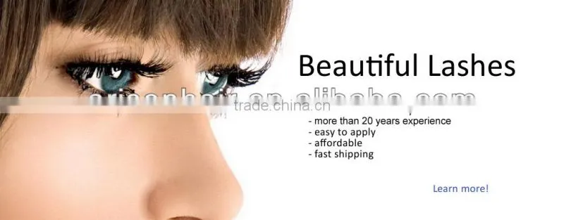 synthetic silk soft korean material eyelash extension