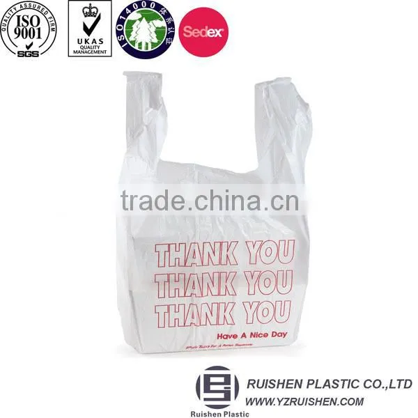 Customized Logo T-shirt Shape Packing Bags
