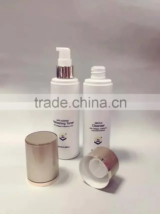 100ml thick wall PET plastic lotion bottle for personal care use