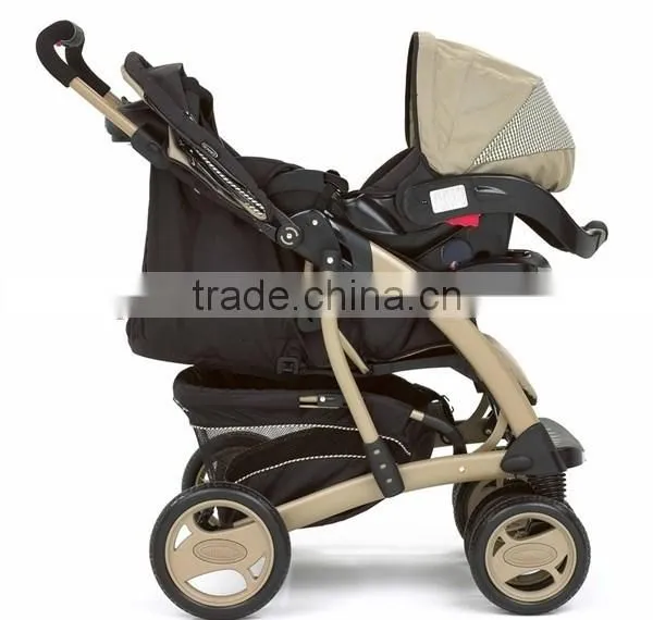 2016 new design portable baby twin stroller