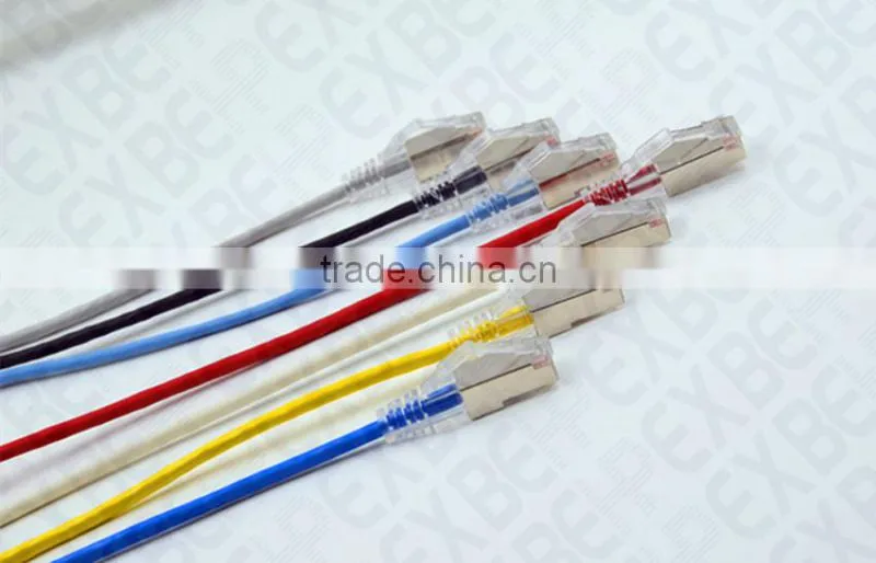 100% Fluke Test Slim UTP CAT6A PATCH CABLE RJ45 Cable