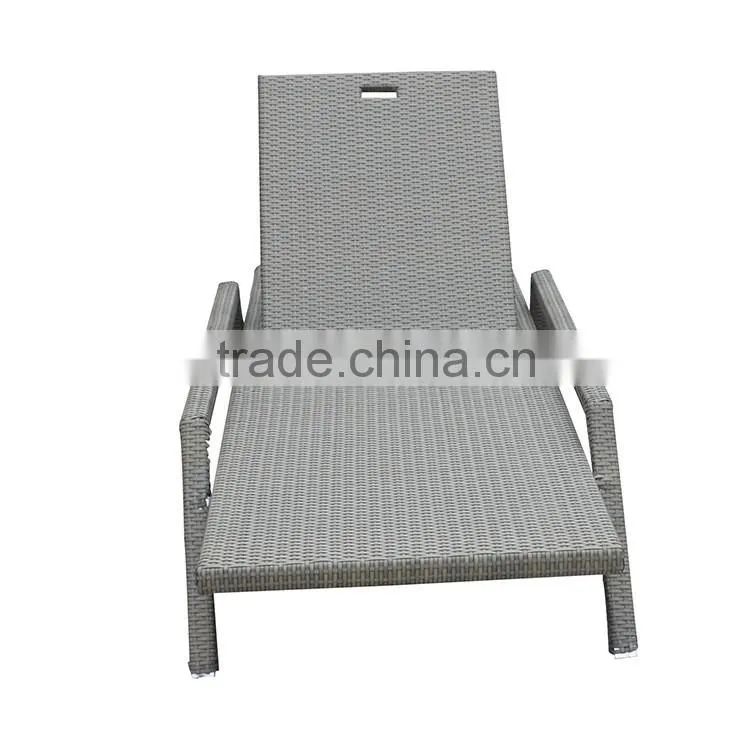 New Model Sofa Bed Outdoor Aluminum Folding Beach Luxury Lounge Chair