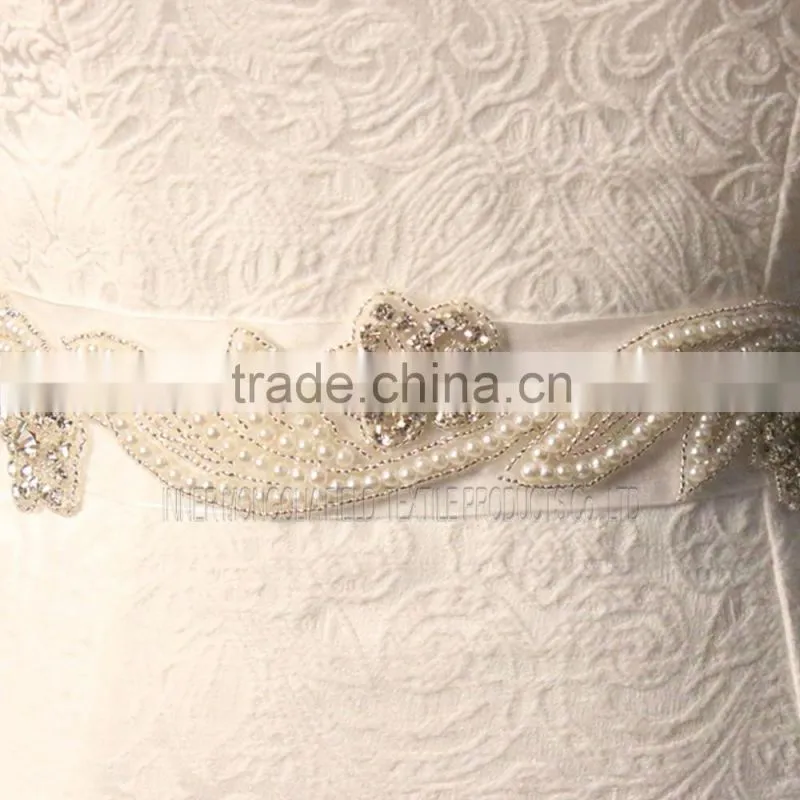 Crystal Vintage Wedding Dress Sash Belt