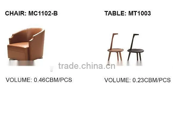 2015 Modern Design high fashion home sofa Top Grain Leather furniture living room MS1210